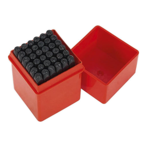 Sealey Letter & Number Punch Set 36pc 4mm AK9296 Sealey  - Town Parts