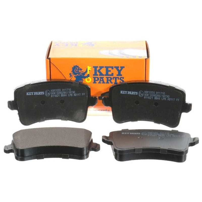 Key Parts 4 x Rear Brake Pad Set KBP2055