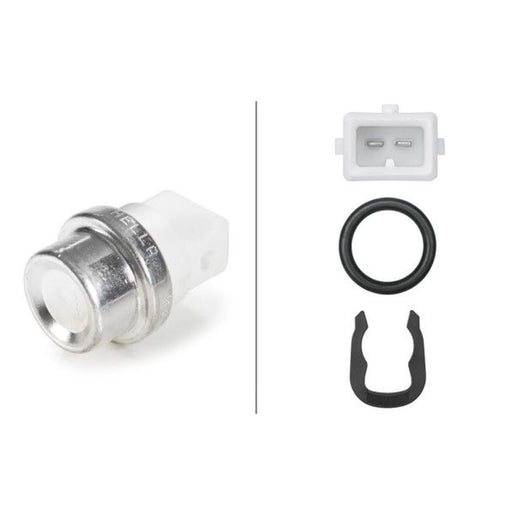 Hella Coolant Temperature Sensor Lower 6PT 009 107-601