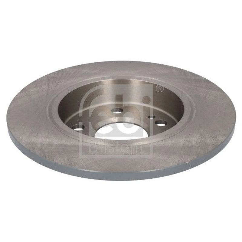 Febi 2 x Solid Rear Brake Discs 107512