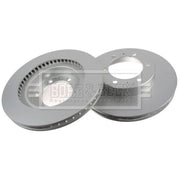 Borg & Beck 2 x Vented Front Brake Discs BBD5289