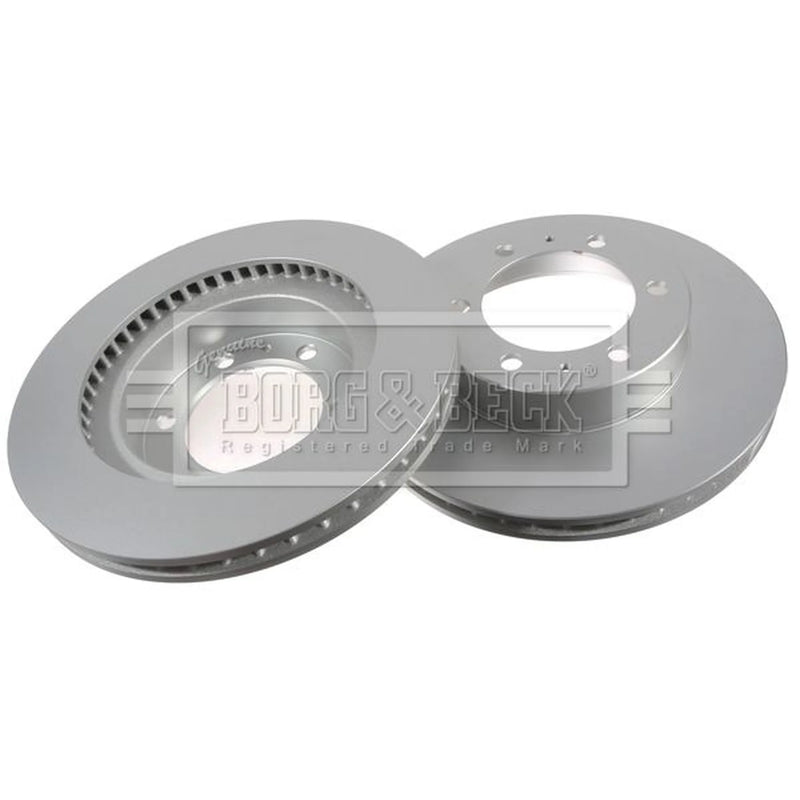 Borg & Beck 2 x Vented Front Brake Discs BBD5289