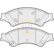 NAPA Front Brake Pad Set NBP1547