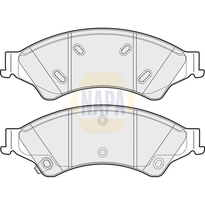 NAPA Front Brake Pad Set NBP1547