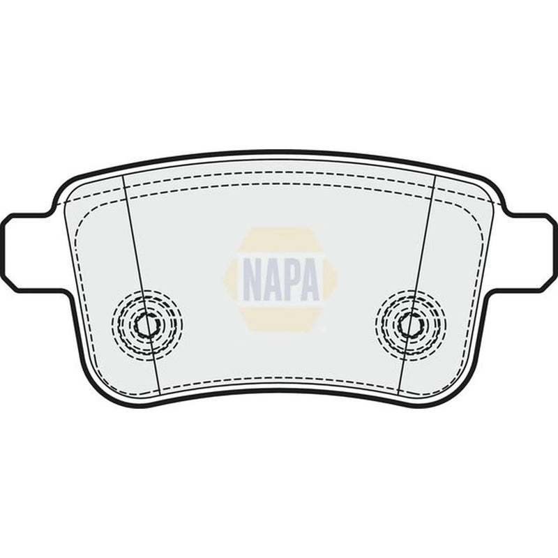 NAPA Rear Brake Pad Set NBP1611