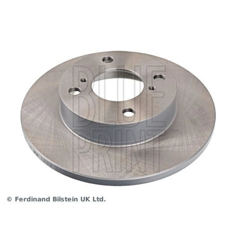 Blue Print 2 x Solid Front Brake Discs ADG043198