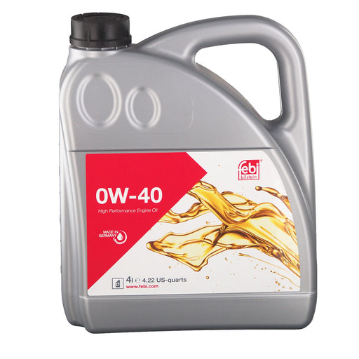 FEBI BILSTEIN Engine Oil 4L 0W40 Fits Alfa Romeo Alpina Audi BMW Chevrolet Dacia FEBI - Town Parts