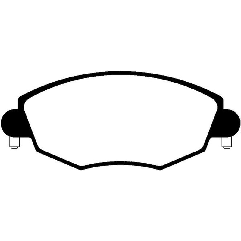 Abtex Front Brake Pad Set PLU3734
