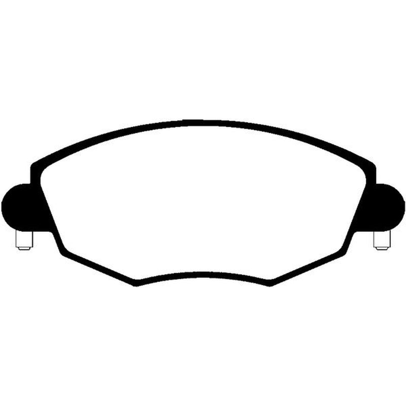 Abtex Front Brake Pad Set PLU3734