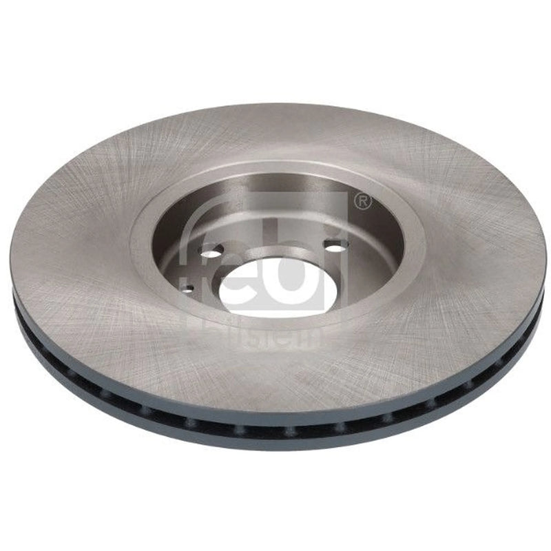 Febi 2 x Internally Vented Front Brake Discs 1000750