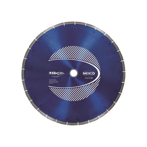 MEXCO UHXCEL Ultra Hard Materials Diamond Blade 400 x 25.4mm - UHXCEL40025