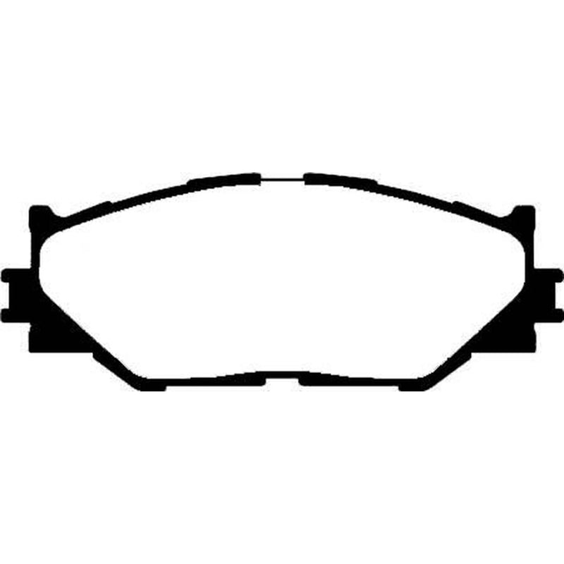 Abtex Front Brake Pad Set PLU1342