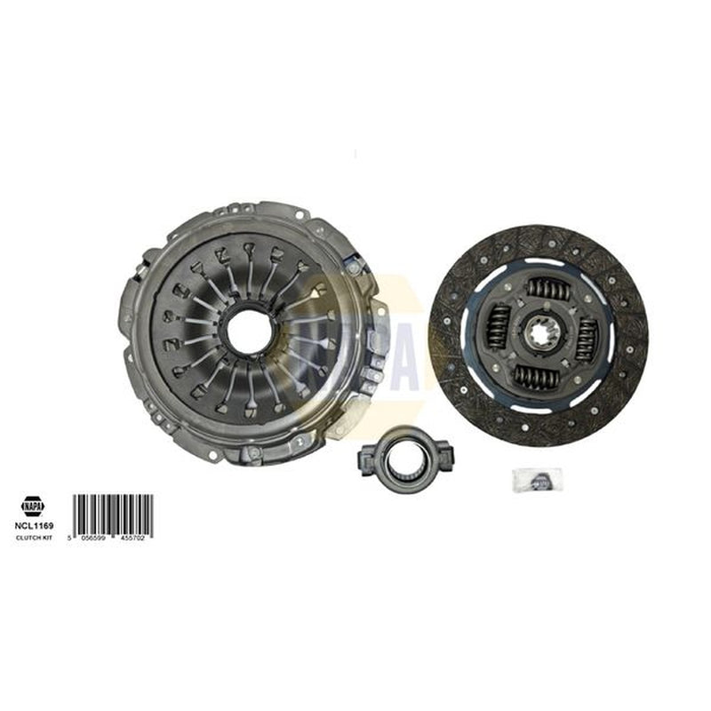 NAPA Clutch Kit Set 3pc NCL1169