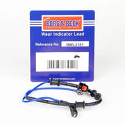 Borg & Beck Brake Pad Wear Sensor Rear BWL3151