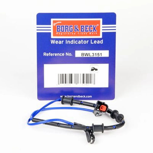 Borg & Beck Brake Pad Wear Sensor Rear BWL3151