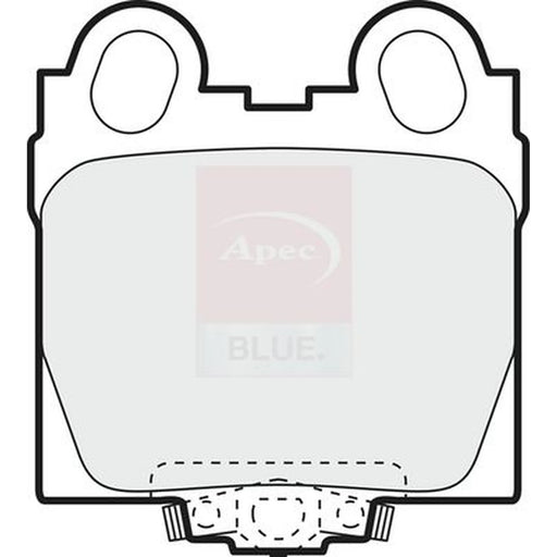 Apec Rear Brake Pad Set PD3526