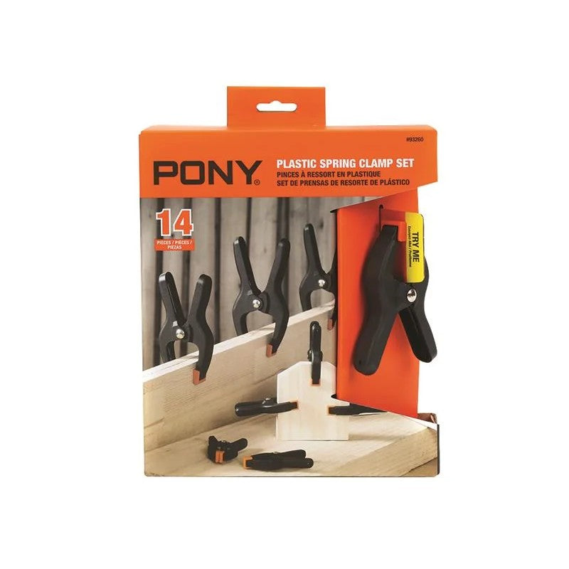 Pony Jorgensen Spring Clamp Set, 14 Piece - POJ93260