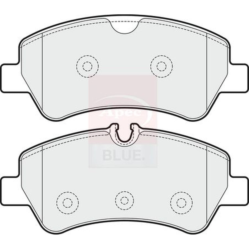 Apec Rear Brake Pad Set PD3369