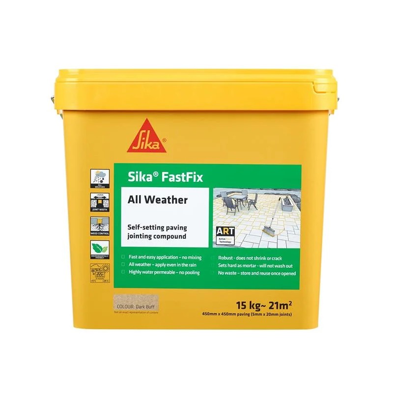 Everbuild Sika Sika® FastFix All Weather Dark Buff 15kg - 669017