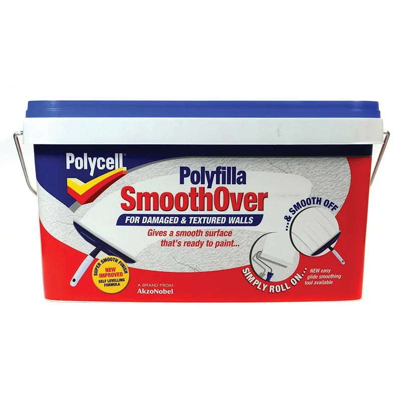 Polycell SmoothOver Damaged / Textured Walls 5 litre - 5190662