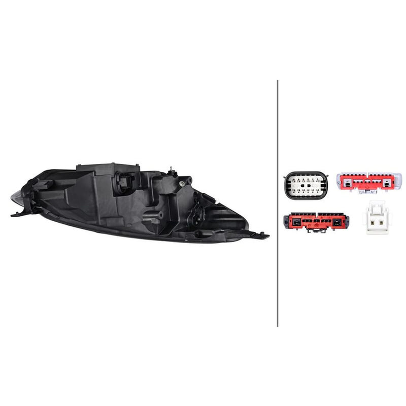 Hella Headlight Headlamp LED Right 1LX 354 858-041