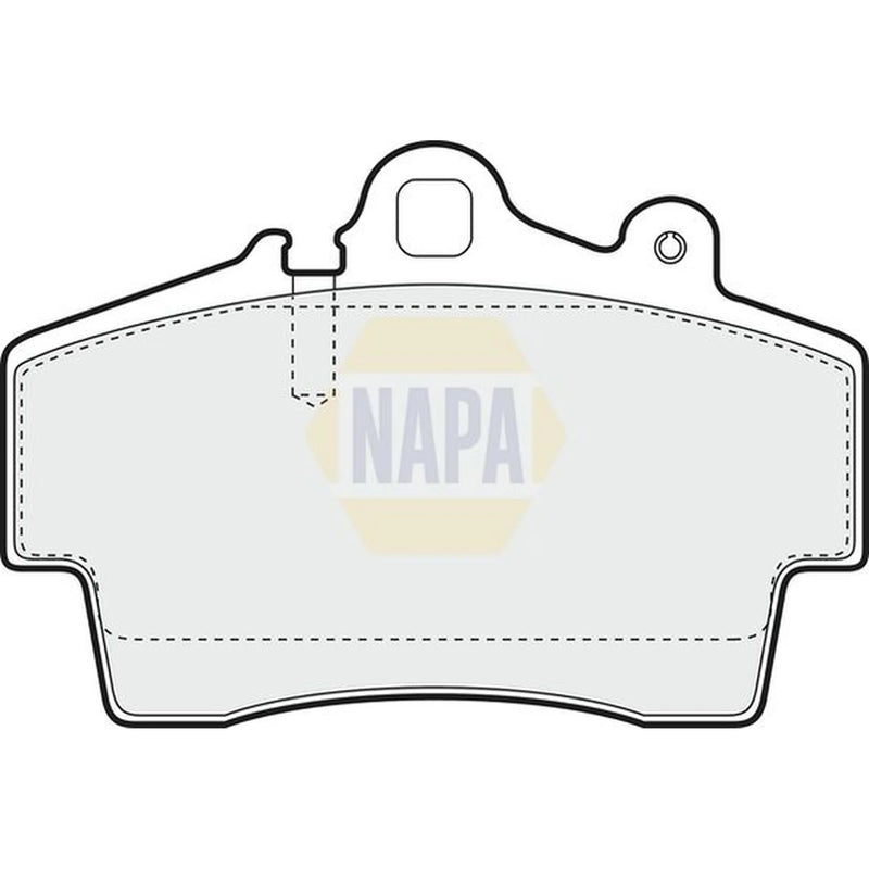 NAPA Front Brake Pad Set NBP1859