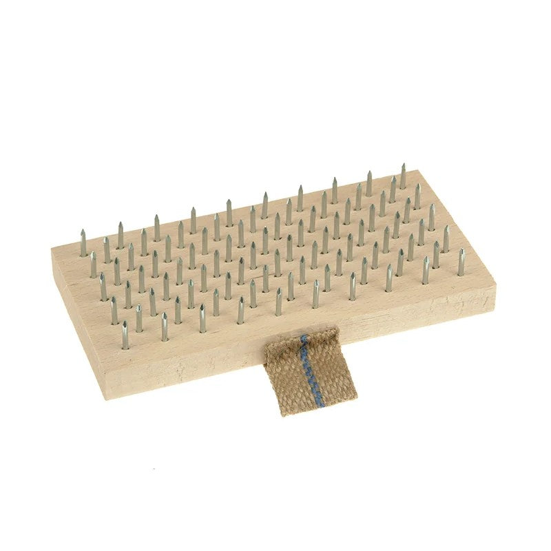 Lessmann Plasterer's Brush 190 x 95mm (Steel Pins) - 061.101.00