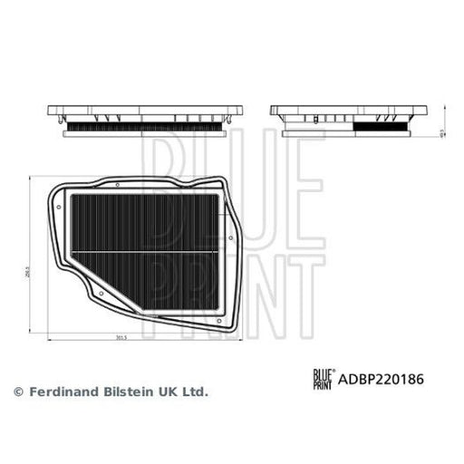 Blue Print Engine Air Filter ADBP220186
