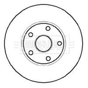 Borg & Beck 2 x Vented Front Brake Discs BBD5910S