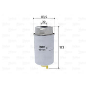 Valeo Fuel Filter Element 587181