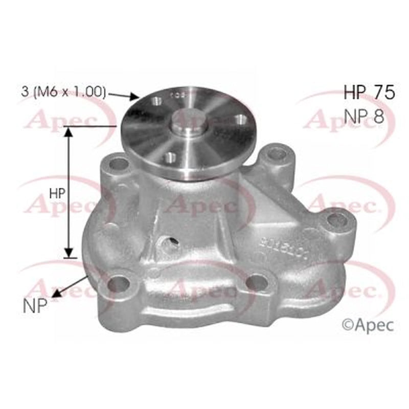 Apec Engine Cooling Water Pump AWP1542