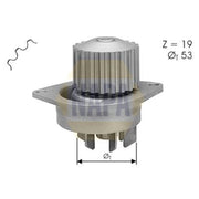 NAPA Engine Cooling Water Pump NWP1132