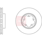 Apec 2 x Vented Front Brake Discs DSK2975