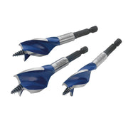 IRWIN® Blue Groove 6X Stubby Wood Bit Set, 3 Piece - IW4041003
