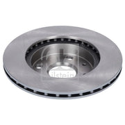 Febi 2 x Internally Vented Front Brake Discs 28443