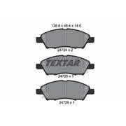 Textar Front Brake Pad Set 2472401