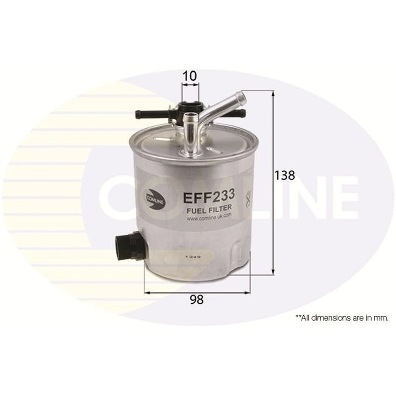 Comline Fuel Filter Element EFF233