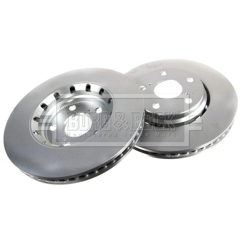 Borg & Beck 2 x Vented Front Brake Discs BBD6315