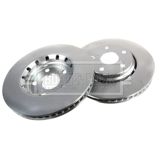 Borg & Beck 2 x Vented Front Brake Discs BBD6315