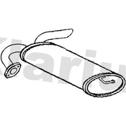 Klarius Box With Tail Pipe Rear GM659H