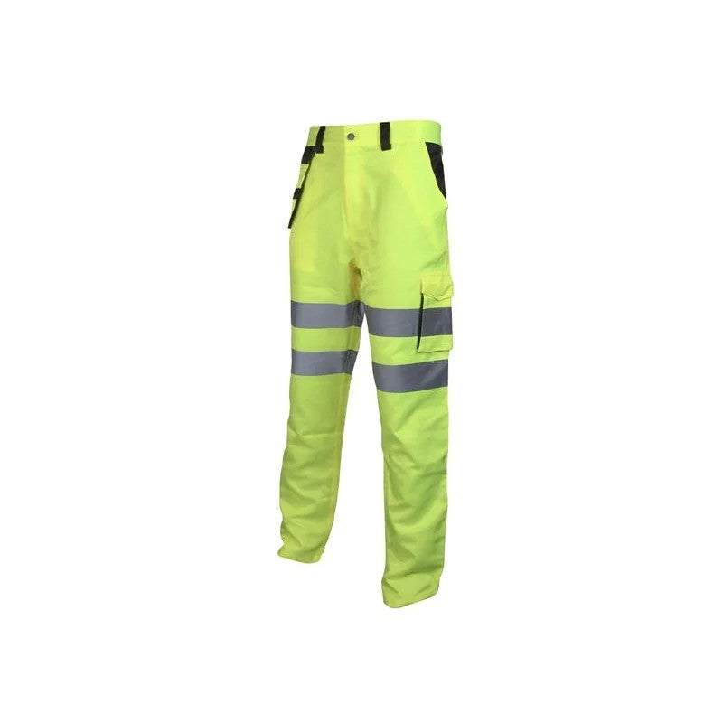 Scan Hi-Vis Holster Trouser Yellow - W32-33in - SCAHVHTM