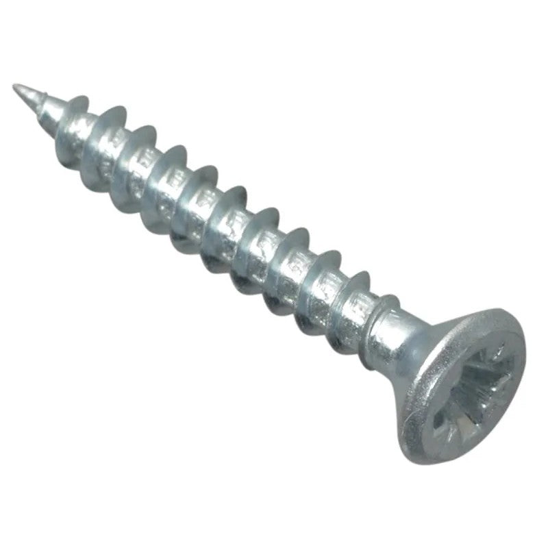 ForgeFix Multi-Purpose Pozi Compatible Screw CSK ST ZP 3.5 x Box 200 15-30mm