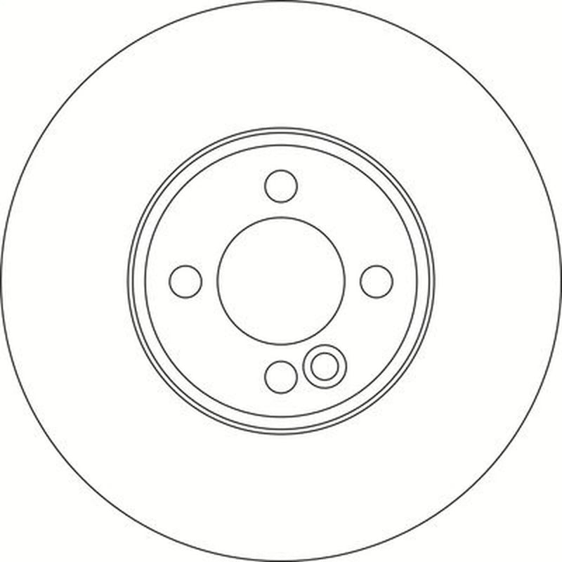 Abtex 2 x Vented Front Brake Discs BD1420V