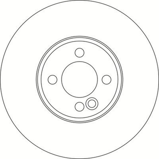 Abtex 2 x Vented Front Brake Discs BD1420V