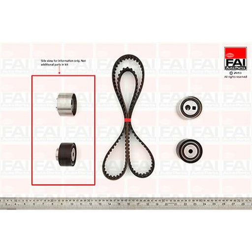 FAI Timing Belt Kit with Rollers TBK219