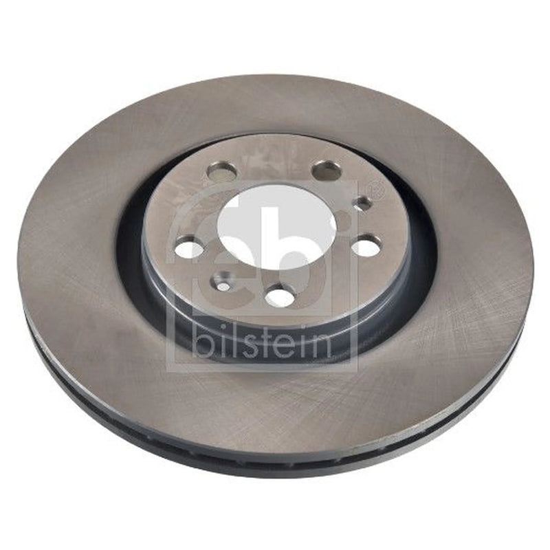 Febi 2 x Internally Vented Front Brake Discs 17936