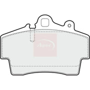 Apec Front Brake Pad Set PAD1068