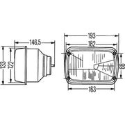 Hella Headlight Headlamp T4W Right 1AD 003 305-001