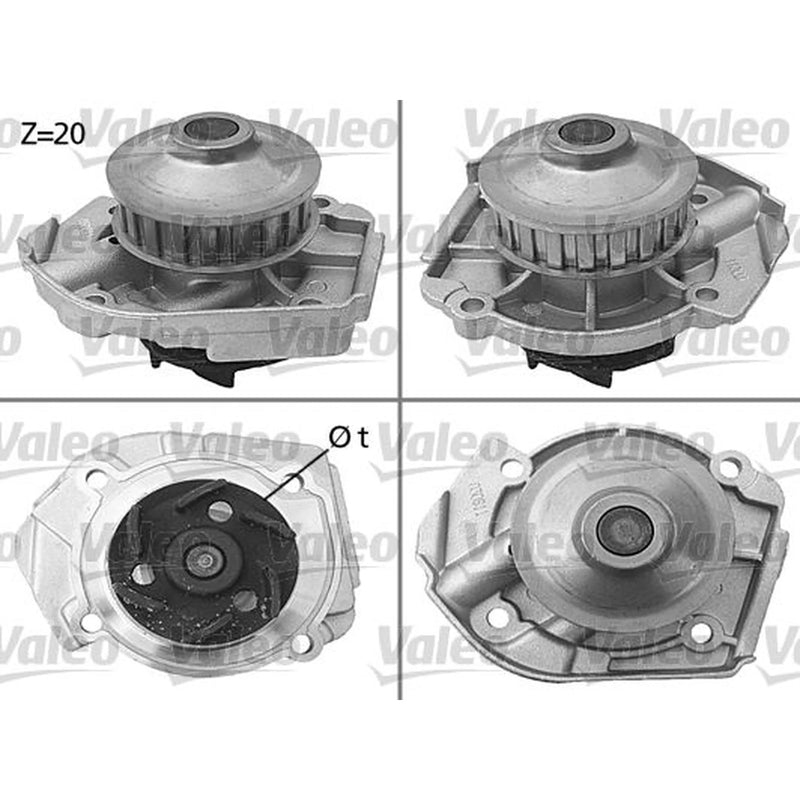 Valeo Engine Cooling Water Pump 506397