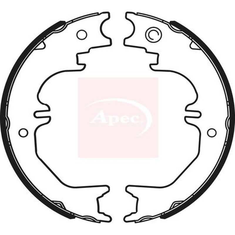 Apec Parking Brake Shoe Set SHU796